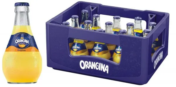 Orangina Glass Bottle