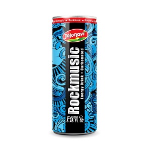 ROCKMUSIC CARBONATED ENERGY, 250ML